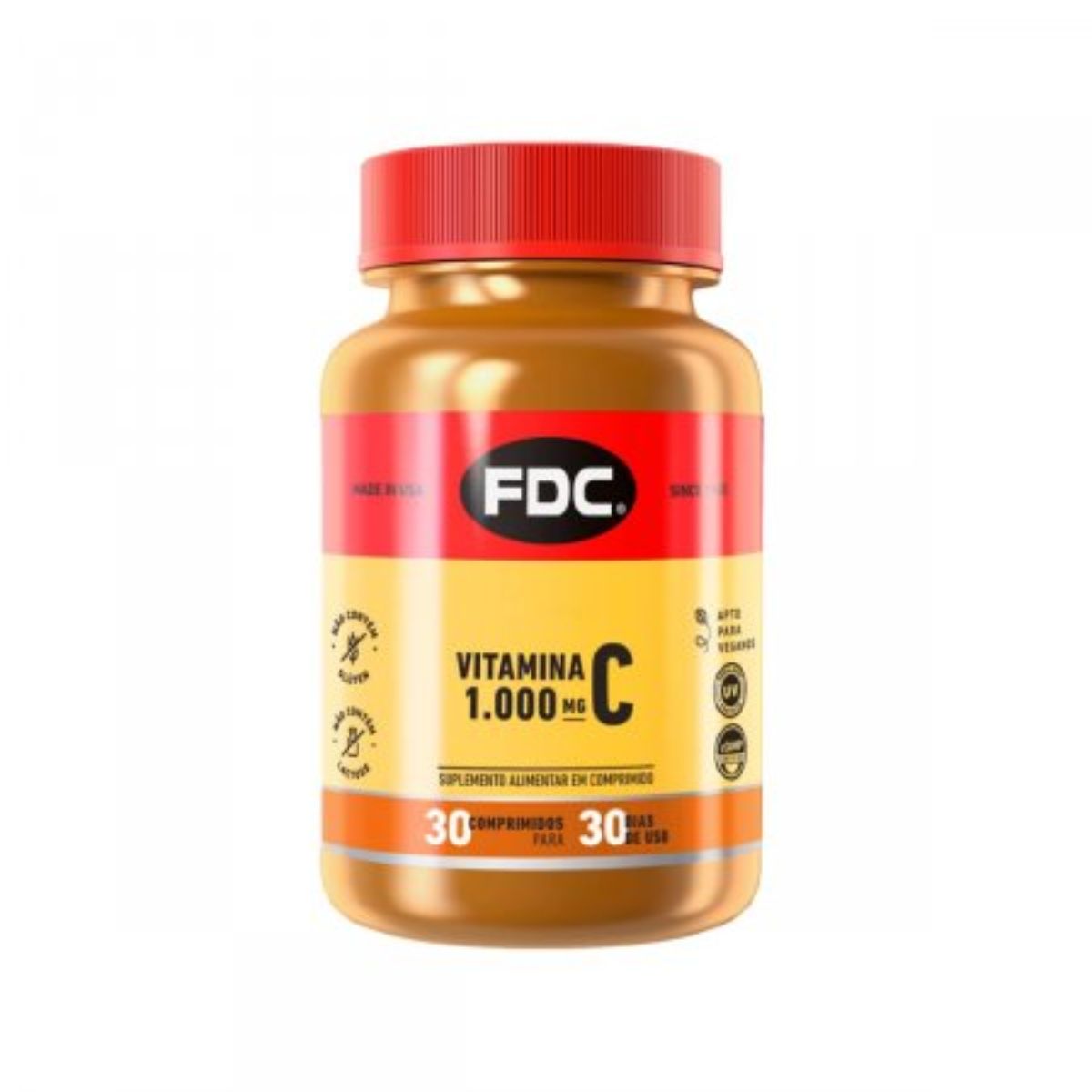 Vitamina C 1000mg FDC Com 30 Comprimidos