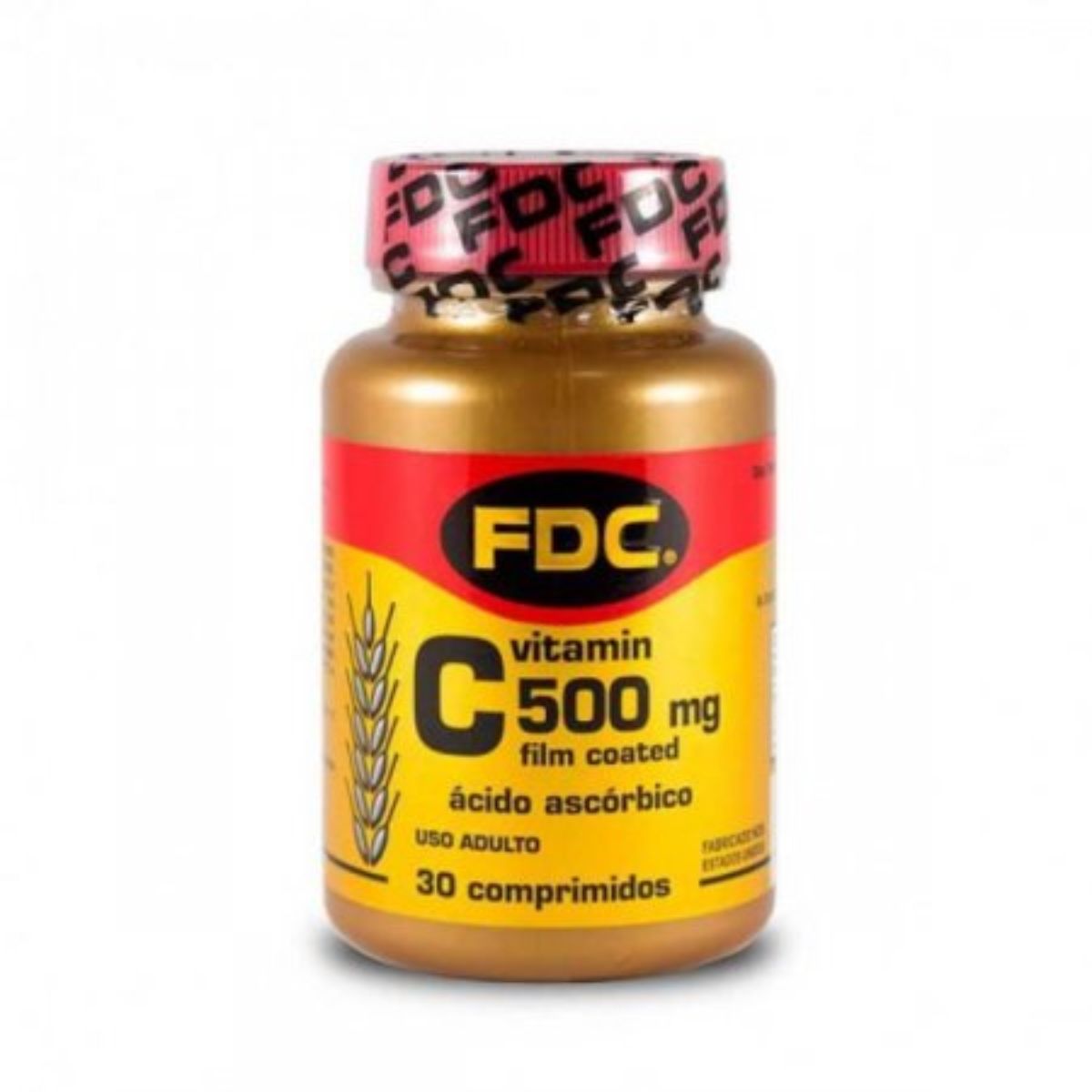 Vitamina C FDC Film Coated 500mg Com 30 Comprimidos