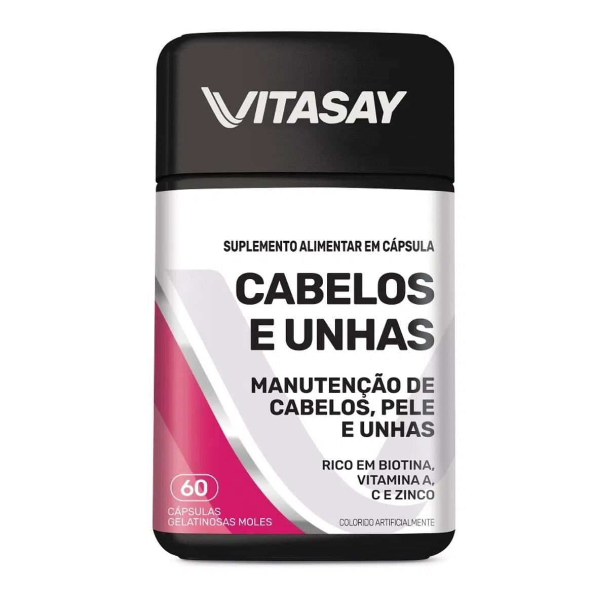 Vitasay Cabelos e Unhas 60 cápsulas