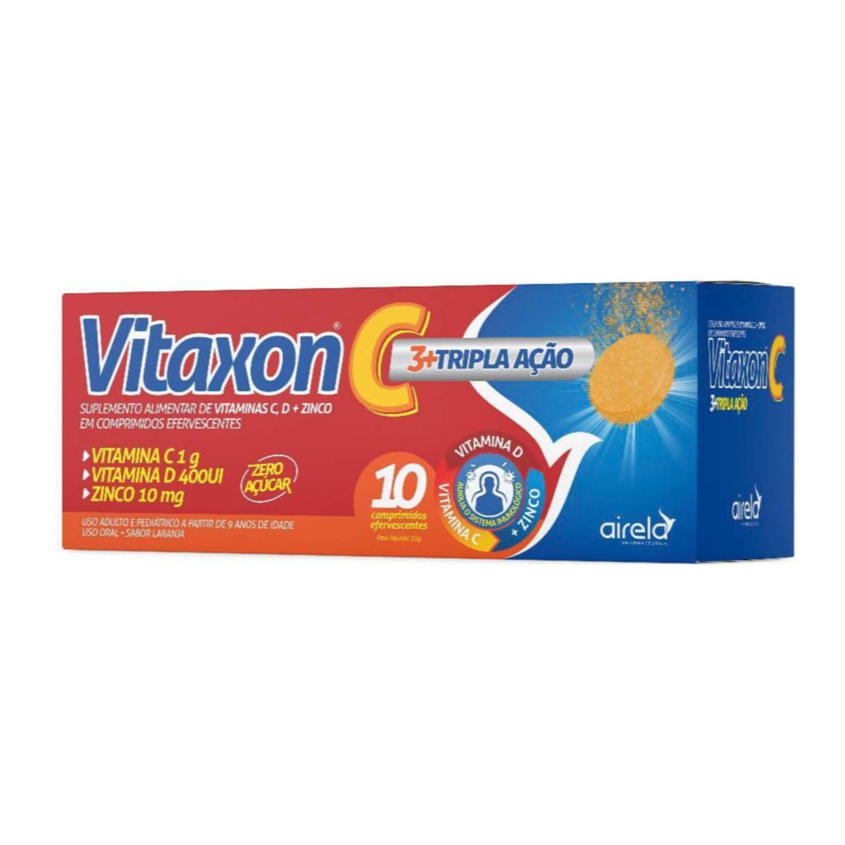 Vitaxon C Tripla Ação 10 comprimidos