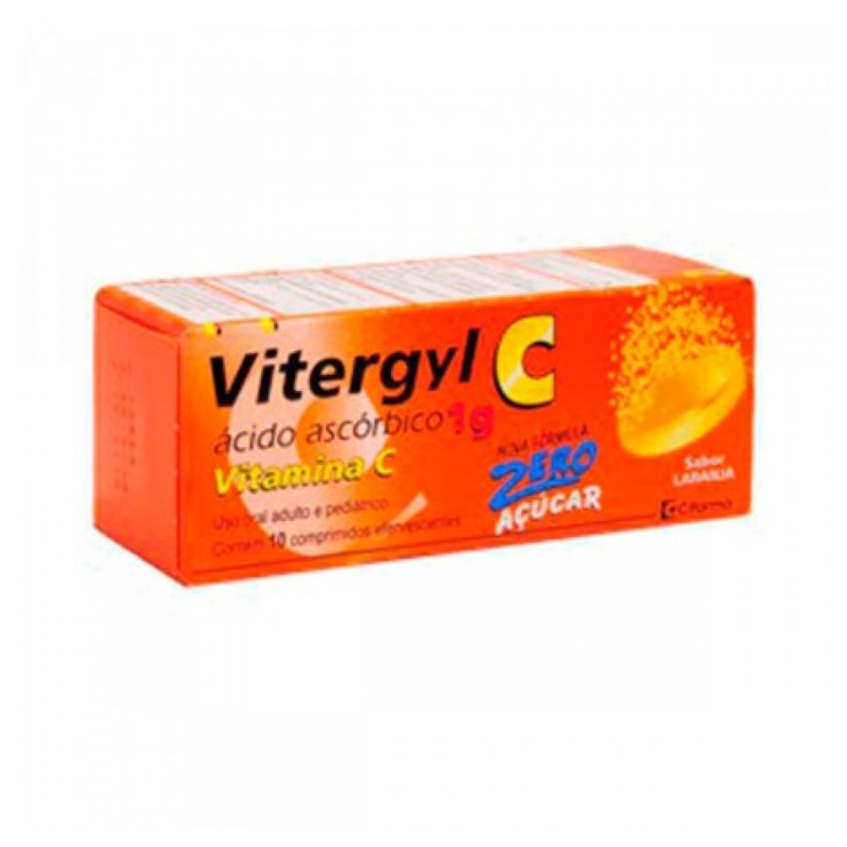 Vitergyl C 1G Efervecente com 10 Comprimidos