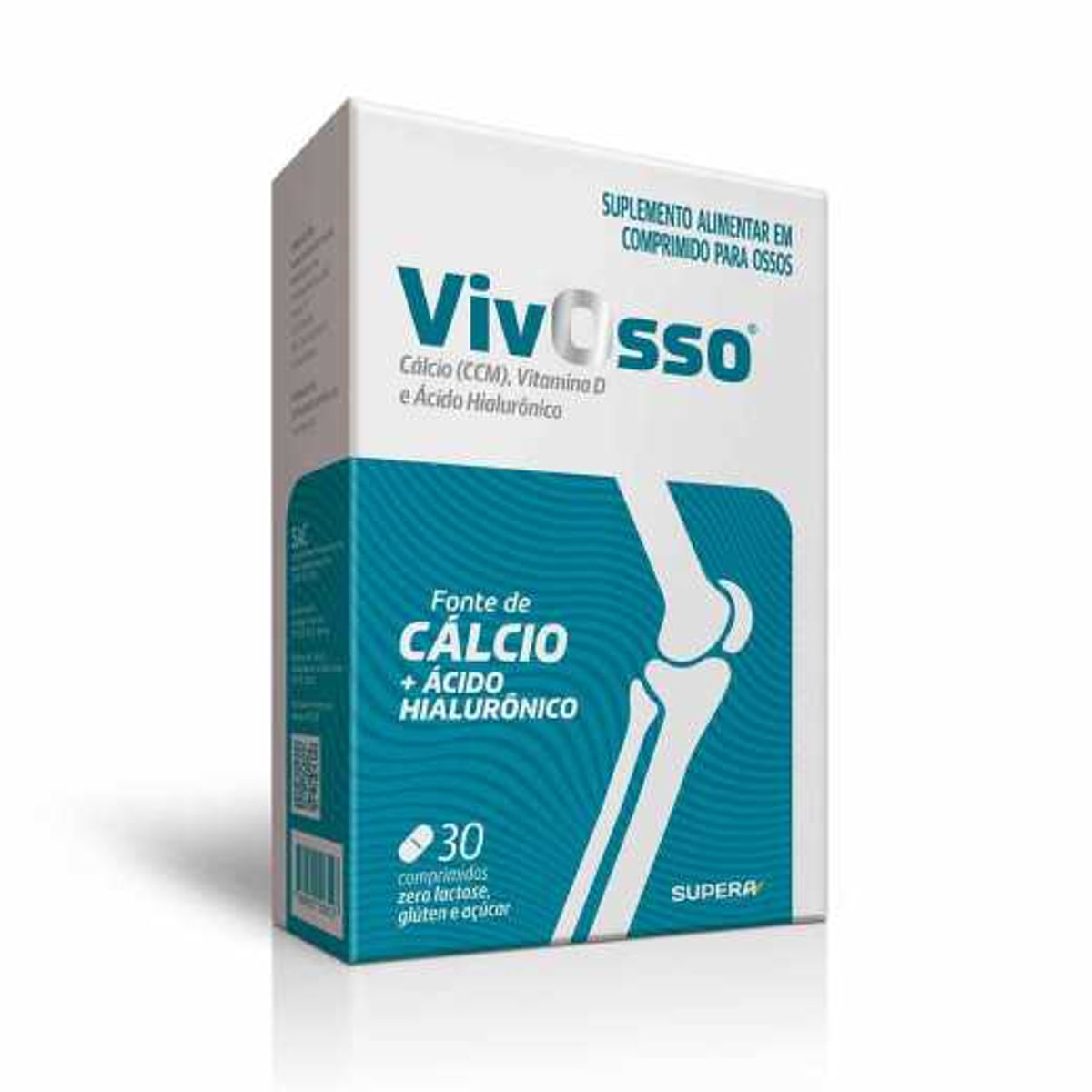 Suplemento Alimentar Vivosso com 30 Compromidos