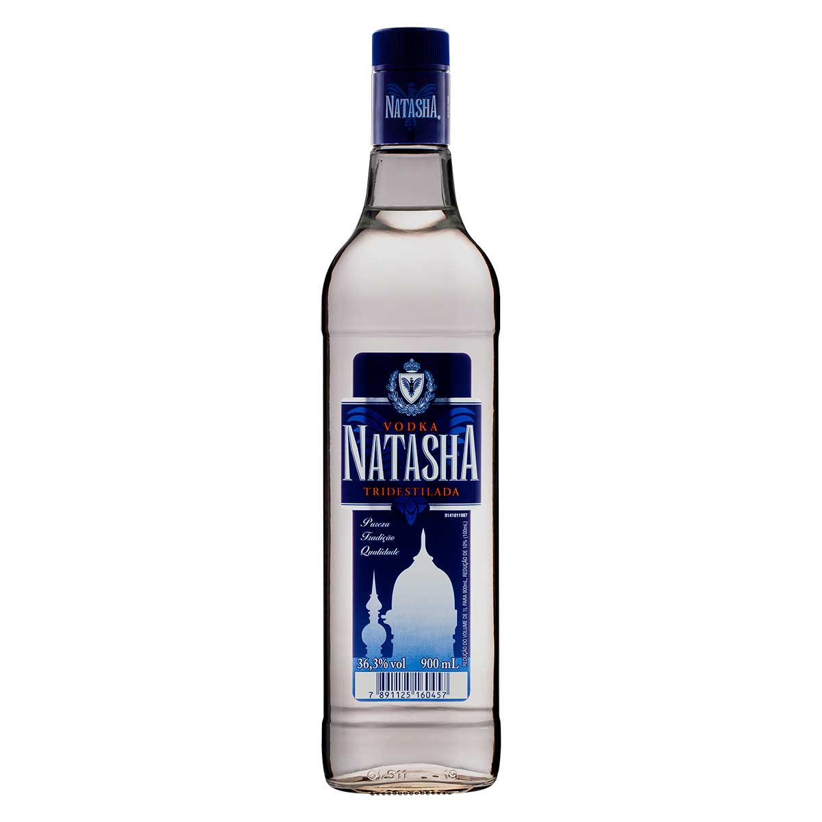 Vodka Tridestilada Natasha 900ml