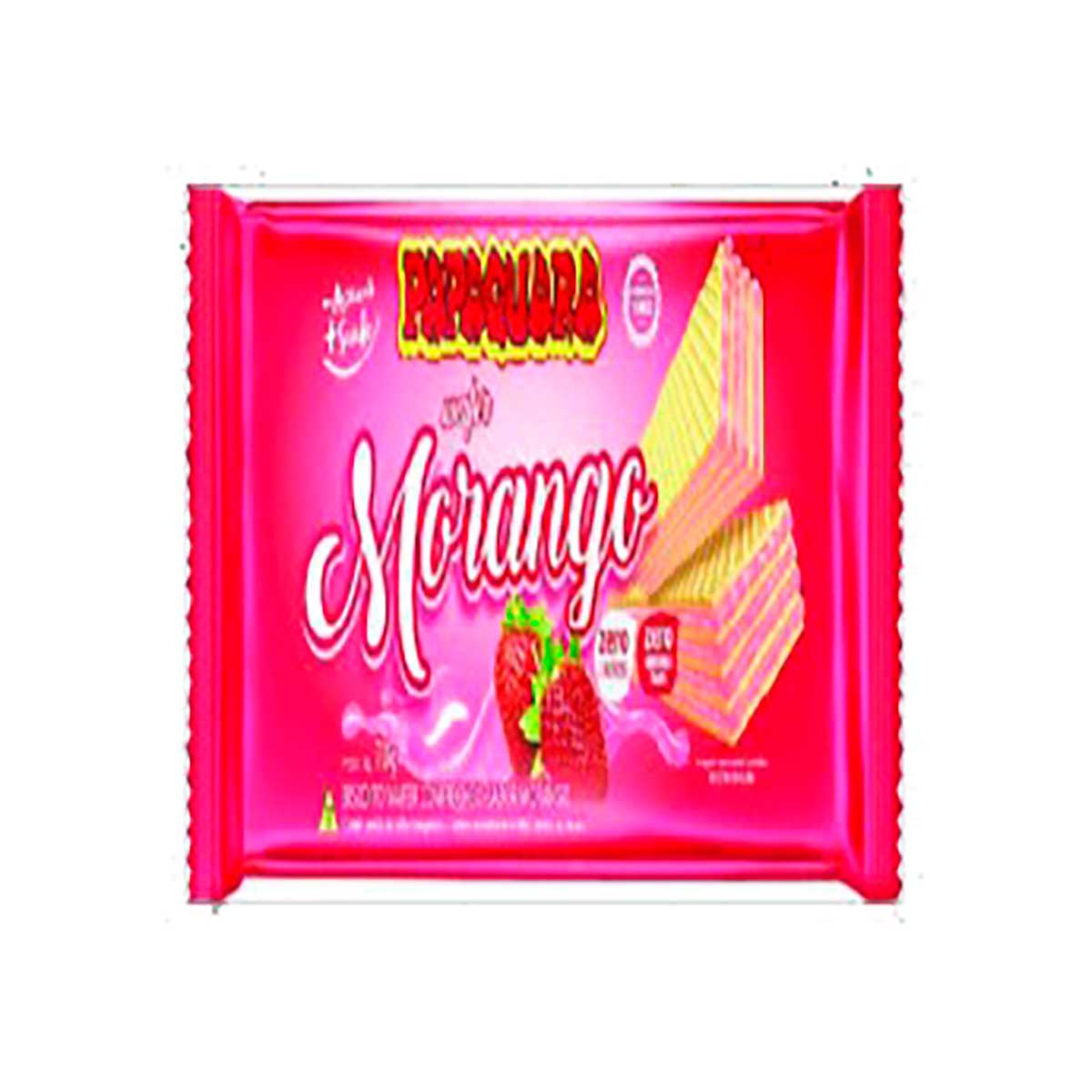 Wafer de Morango Papaguara 70 g