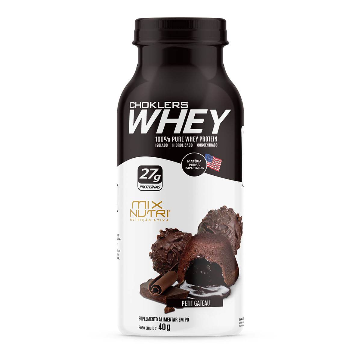 Chokler Protein Whey Petit Gateu Mix Nutri 40 g