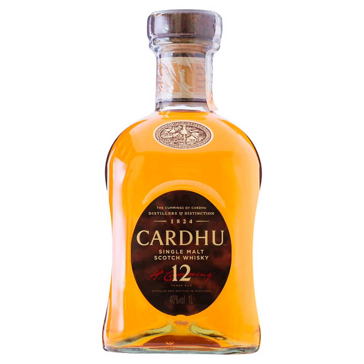 Whisky Cardhu 12 Anos 1L