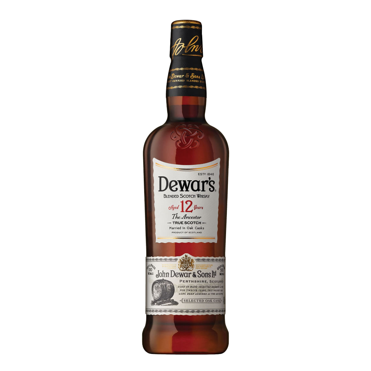 Whisky Dewars 12 Anos 750 Ml