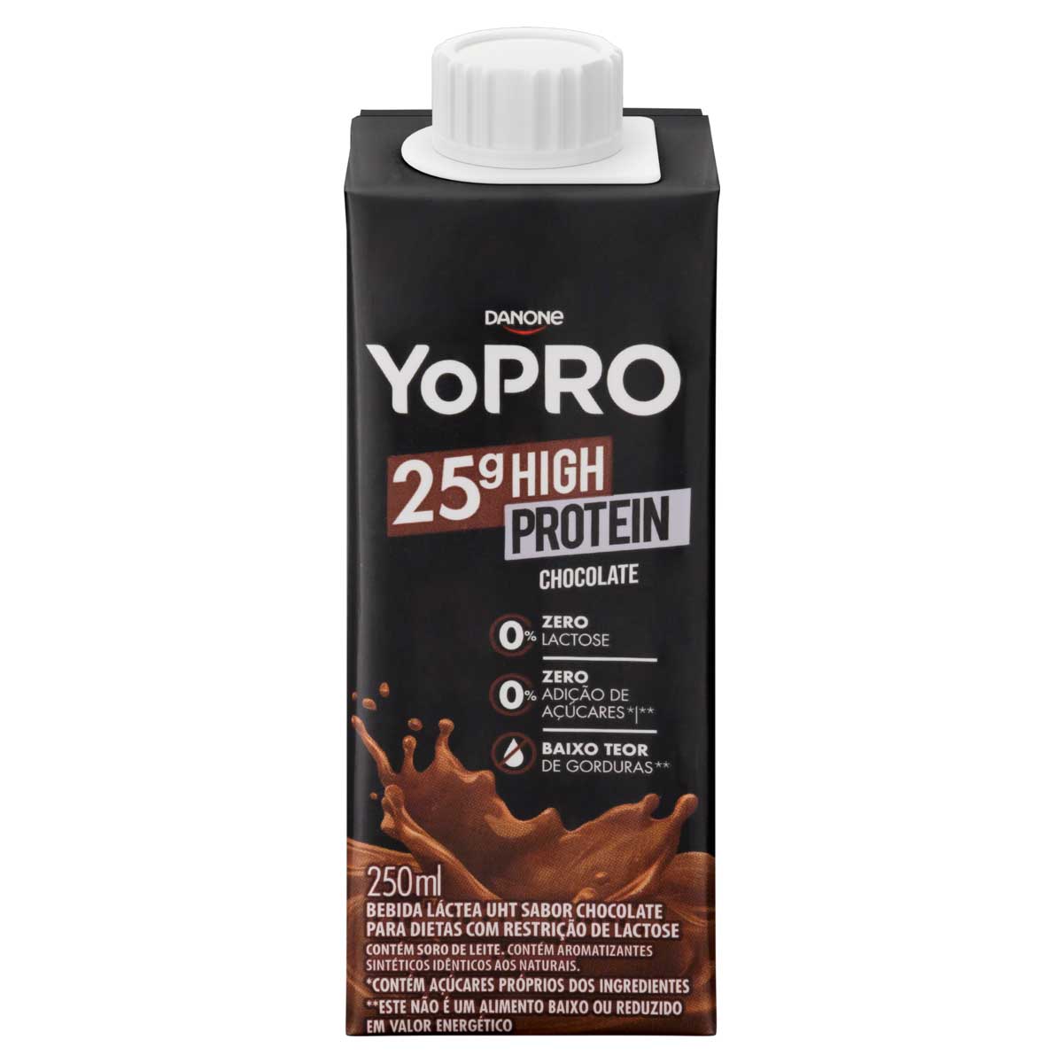 YoPRO Bebida Láctea UHT Chocolate 25g de proteínas 250ml